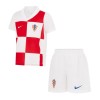 Maglia ufficiale Croazia Casa Euro 2024 per Bambino